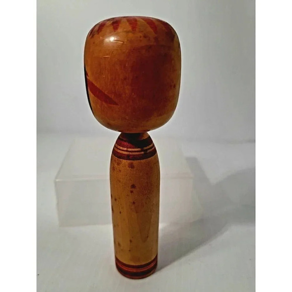 Kokeshi GOTO KIZO 18cm Japanese 7" Traditional Wooden Doll Vintage From JAPAN - Picture 3 of 7
